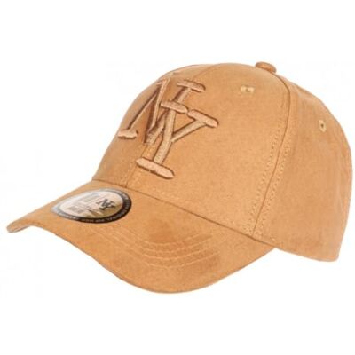 Hip Hop Honour Casquette NY Daim Camel Classe et Tendance Visiere Baseball Utchy Taille Unique Marron - Publicité Hip Hop Honour Casquette NY Daim Camel Classe et Tendance Visiere Baseball Utchy Taille Unique Marron - Publicité