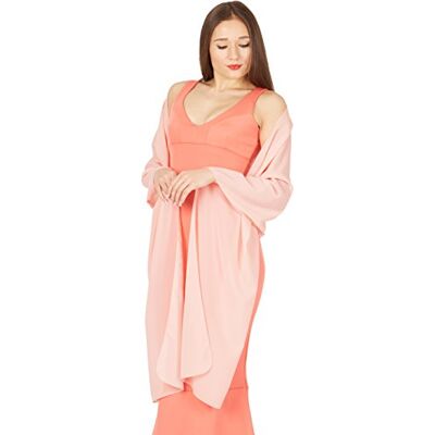 BlackButterfly Etole Châle Wrap En Mousseline De Soie Pour Mariage, Bal De Promo, Soirée (Rose Profond, Taille unique) - Publicité BlackButterfly Etole Châle Wrap En Mousseline De Soie Pour Mariage, Bal De Promo, Soirée (Rose Profond, Taille unique) - Publicité