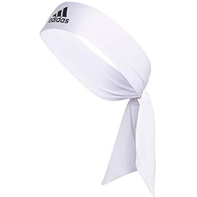 Bandeau adidas Alphaskin, Bandeau Elastique, Mixte Adulte, Alphaskin Tie Headband, Blanc/Noir, Taille Unique - Publicité Bandeau adidas Alphaskin, Bandeau Elastique, Mixte Adulte, Alphaskin Tie Headband, Blanc/Noir, Taille Unique - Publicité