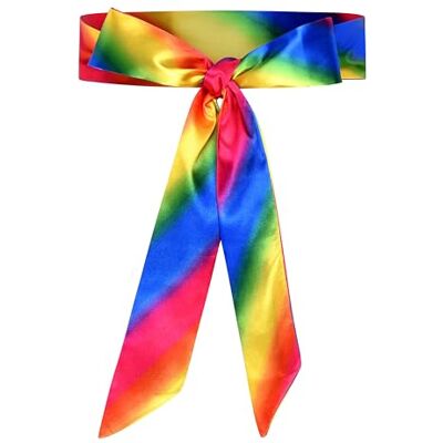 BlackButterfly Mariage Noeud Papillon Demoiselle d'honneur de Bal Ceinture de Satin (arc en ciel, 5W / 175L) - Publicité BlackButterfly Mariage Noeud Papillon Demoiselle d'honneur de Bal Ceinture de Satin (arc en ciel, 5W / 175L) - Publicité