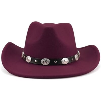 DRESHOW Chapeau Fedora à Large Bord pour Femme avec Boucle de Ceinture Rétro Panama Floppy Hat - Publicité DRESHOW Chapeau Fedora à Large Bord pour Femme avec Boucle de Ceinture Rétro Panama Floppy Hat - Publicité