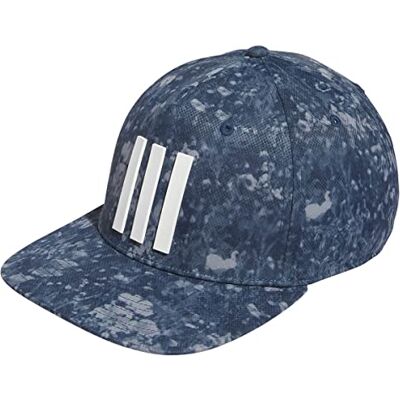 Adidas Golf 2023 Tour 3 Stripe Print Jacquard Recycle Cap Collegiate Marine - Publicité Adidas Golf 2023 Tour 3 Stripe Print Jacquard Recycle Cap Collegiate Marine - Publicité