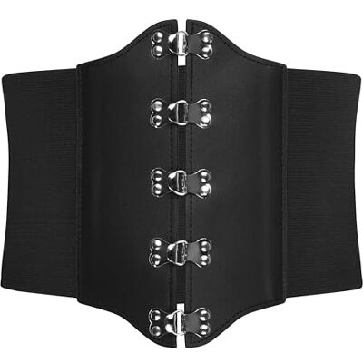 BlackButterfly 6 Pouces Élastique Large Corset Taille Ceinture (Noir, S) - Publicité BlackButterfly 6 Pouces Élastique Large Corset Taille Ceinture (Noir, S) - Publicité
