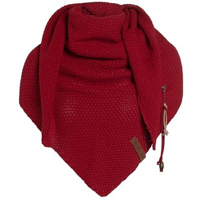 Knit Factory Coco Châle Tricoté Foulard Triangle Foulard femme pour l’automne et l’hiver Écharpe Femme Châle Femme 100% Fabriqué en Europe Bordeaux 190x85 cm - Publicité Knit Factory Coco Châle Tricoté Foulard Triangle Foulard femme pour l’automne et l’hiver Écharpe Femme Châle Femme 100% Fabriqué en Europe Bordeaux 190x85 cm - Publicité