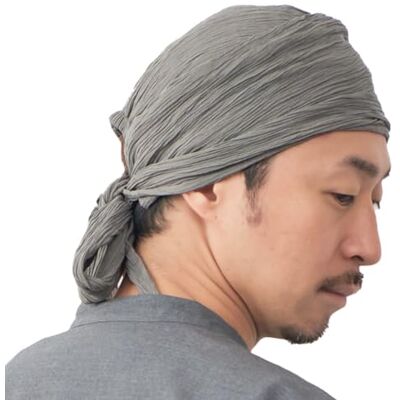 CHARM Turban Cheveux Bandana à Fronces, Chapeau Homme et Foulard Pirate Femme, Accessoire Costume, Écharpe Toutes Saisons Boho Chic Gris Charbon - Publicité CHARM Turban Cheveux Bandana à Fronces, Chapeau Homme et Foulard Pirate Femme, Accessoire Costume, Écharpe Toutes Saisons Boho Chic Gris Charbon - Publicité