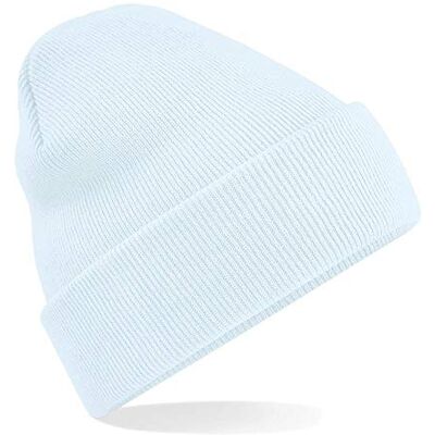 Beechfield Bonnet en tricot Unisexe Taille unique Azzurro pastello - Publicité Beechfield Bonnet en tricot Unisexe Taille unique Azzurro pastello - Publicité