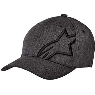 Alpinestars , Corp Shift 2 Flexfit, Casquette De Baseball, DK Heather Gray/Black, 23X, Homme - Publicité Alpinestars , Corp Shift 2 Flexfit, Casquette De Baseball, DK Heather Gray/Black, 23X, Homme - Publicité