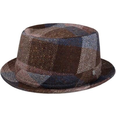 Lierys CHAPEAUSHOP Lindsburgh Chapeau Pork Pie a Carreaux Multicolore Fabrique en Italie Homme Automne Hiver - Publicité Lierys CHAPEAUSHOP Lindsburgh Chapeau Pork Pie a Carreaux Multicolore Fabrique en Italie Homme Automne Hiver - Publicité