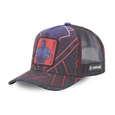 Capslab [ X Casquette Adulte Marvel Black Panther Noir 31 - Publicité Capslab [ X Casquette Adulte Marvel Black Panther Noir 31 - Publicité