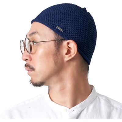 CHARM Chapeau Homme Kufi Bonnet Court, Calot Crâne 100% Coton Chapeau Marocain pour Priere Islam, Skull Cap en Tricot, Beanie Chimio Ou Chapelet Musulman Navy - Publicité CHARM Chapeau Homme Kufi Bonnet Court, Calot Crâne 100% Coton Chapeau Marocain pour Priere Islam, Skull Cap en Tricot, Beanie Chimio Ou Chapelet Musulman Navy - Publicité