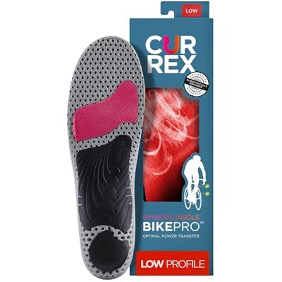 Currex - BikePro Low Profile - Rouge - Taille S - Insole - Publicité Currex - BikePro Low Profile - Rouge - Taille S - Insole - Publicité