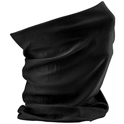 Beechfield TOUR DE COU BANDANA FOULARD CAGOULE CACHE COU NOIR - Publicité Beechfield TOUR DE COU BANDANA FOULARD CAGOULE CACHE COU NOIR - Publicité