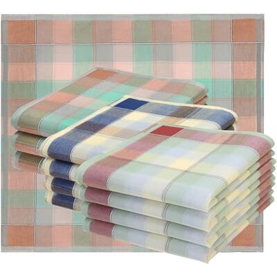 Betz lot de 12 mouchoirs pour femme Paloma 3, 30 x 30 cm 100% coton couleur Dessin 7 - Publicité Betz lot de 12 mouchoirs pour femme Paloma 3, 30 x 30 cm 100% coton couleur Dessin 7 - Publicité