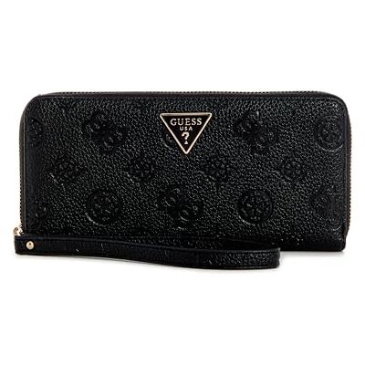 Guess Porte-Monnaie Cresidia II SLG Large Zip Around Wallet Black Noir - Publicité Guess Porte-Monnaie Cresidia II SLG Large Zip Around Wallet Black Noir - Publicité