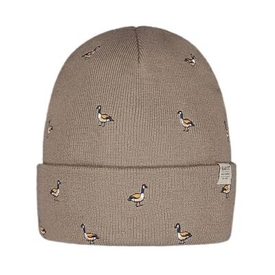 Barts Bonnet Beanie Uni Vinson Duck Enfant/Femme/Homme pour l'hiver a Revers avec Hiver Automne-Hiver Taille Unique Taupe - Publicité Barts Bonnet Beanie Uni Vinson Duck Enfant/Femme/Homme pour l'hiver a Revers avec Hiver Automne-Hiver Taille Unique Taupe - Publicité