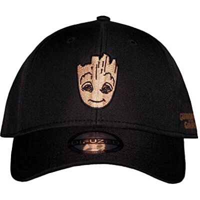Marvel difuzed Groot Casquette Ajustable - Publicité Marvel difuzed Groot Casquette Ajustable - Publicité