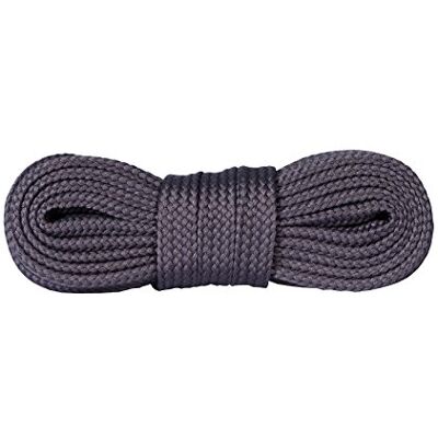 Kaps Sneakers Laces, lacets durables de qualité pour chaussures de sport, fabriqués en Europe, 1 paire, plusieurs couleurs et longueurs (140 cm 55 inch 8 à 10 paires d'oeillets/Gris) - Publicité Kaps Sneakers Laces, lacets durables de qualité pour chaussures de sport, fabriqués en Europe, 1 paire, plusieurs couleurs et longueurs (140 cm 55 inch 8 à 10 paires d'oeillets/Gris) - Publicité