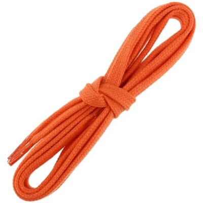 Les Lacets Français. Lacets plats et épais. Sneakers, Coton. Orange Mandarine. FABRIQUE EN FRANCE - Publicité Les Lacets Français. Lacets plats et épais. Sneakers, Coton. Orange Mandarine. FABRIQUE EN FRANCE - Publicité