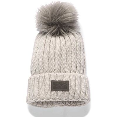 Under Armour Snowcrest Pom Bonnet Femme Gris FR : Taille Unique (Taille Fabricant : Taille Unique) - Publicité Under Armour Snowcrest Pom Bonnet Femme Gris FR : Taille Unique (Taille Fabricant : Taille Unique) - Publicité