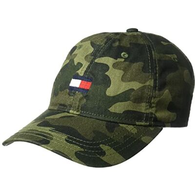 Tommy Hilfiger Cotton Ardin Adjustable Baseball Cap Chapeau, Camouflage, Taille Unique Homme - Publicité Tommy Hilfiger Cotton Ardin Adjustable Baseball Cap Chapeau, Camouflage, Taille Unique Homme - Publicité