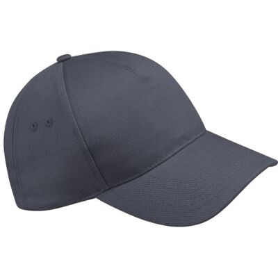 Beechfield Casquette de Baseball Adulte (Taille Unique) (Gris Graphite) - Publicité Beechfield Casquette de Baseball Adulte (Taille Unique) (Gris Graphite) - Publicité