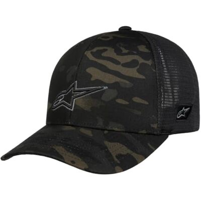 Alpinestars Casquette Trucker Recon Camo Femme/Homme de Baseball Mesh Snapback, avec Visiere, Visiere Printemps-ete Printemps Ete Automne Hiver Taille Unique Noir - Publicité Alpinestars Casquette Trucker Recon Camo Femme/Homme de Baseball Mesh Snapback, avec Visiere, Visiere Printemps-ete Printemps Ete Automne Hiver Taille Unique Noir - Publicité