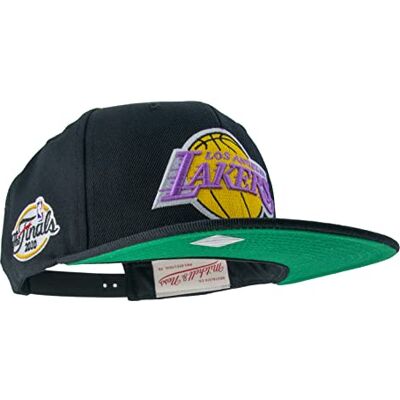 Mitchell & Ness NBA Top Spot Snapback HWC Los Angeles Lakers, Black - Publicité Mitchell & Ness NBA Top Spot Snapback HWC Los Angeles Lakers, Black - Publicité