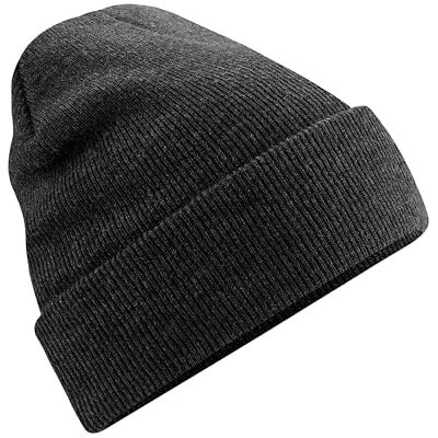 Beechfield Original Bonnet avec rabat Taille unique charcoal - Publicité Beechfield Original Bonnet avec rabat Taille unique charcoal - Publicité