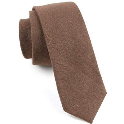 MXBAOHENG Vêtements pour hommes Coton Tie Cravate solide 6cm mince cravate gris Vert Marron Noir Skinny Cravate casual pour les hommes d'affaires Costume de mariage - Publicité MXBAOHENG Vêtements pour hommes Coton Tie Cravate solide 6cm mince cravate gris Vert Marron Noir Skinny Cravate casual pour les hommes d'affaires Costume de mariage - Publicité