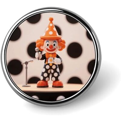 Oudrspo Orange Broche de clown à pois pour homme Orange Broche de mode clown à pois Badges en émail mignons, épingle en alliage d'aluminium pour chapeaux, chemises, sacs, vestes et accessoires (bouton r - Publicité Oudrspo Orange Broche de clown à pois pour homme Orange Broche de mode clown à pois Badges en émail mignons, épingle en alliage d'aluminium pour chapeaux, chemises, sacs, vestes et accessoires (bouton r - Publicité