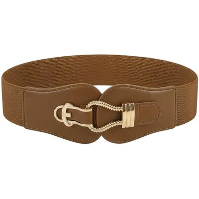 BlackButterfly Vintage Élastique Corde Crochet Ceinture (Marron, XXL) - Publicité BlackButterfly Vintage Élastique Corde Crochet Ceinture (Marron, XXL) - Publicité