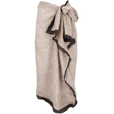 Guru SHOP Paréo léger, sarong, foulard en coton imprimé à la main, homme/femme, blanc, coton, taille : taille unique, Combinaison de couleurs 8, taille unique - Publicité Guru SHOP Paréo léger, sarong, foulard en coton imprimé à la main, homme/femme, blanc, coton, taille : taille unique, Combinaison de couleurs 8, taille unique - Publicité