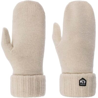 Gants Hestra Bonnie Knit - blanc crème - Doublure en laine - Accessoire d'hiver - Publicité Gants Hestra Bonnie Knit - blanc crème - Doublure en laine - Accessoire d'hiver - Publicité