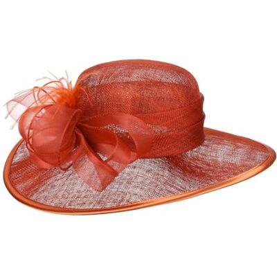 Lierys CHAPEAUSHOP Arborley Chapeau de Ceremonie a Large Bord en Paille Abaca avec Ruban noue et Plumes Fabrique en Italie Femme Printemps Ete - Publicité Lierys CHAPEAUSHOP Arborley Chapeau de Ceremonie a Large Bord en Paille Abaca avec Ruban noue et Plumes Fabrique en Italie Femme Printemps Ete - Publicité