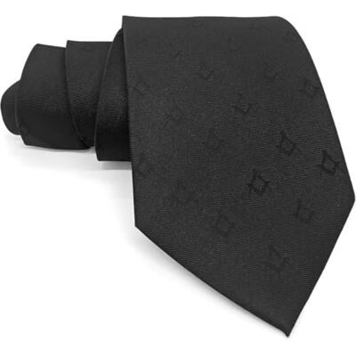 THE MASONIC COLLECTION Cravate noire homme carré et compas Soie ou polyester Fait main Meilleur nœud et suspension Cadeaux franc-maçons pour hommes - Publicité THE MASONIC COLLECTION Cravate noire homme carré et compas Soie ou polyester Fait main Meilleur nœud et suspension Cadeaux franc-maçons pour hommes - Publicité