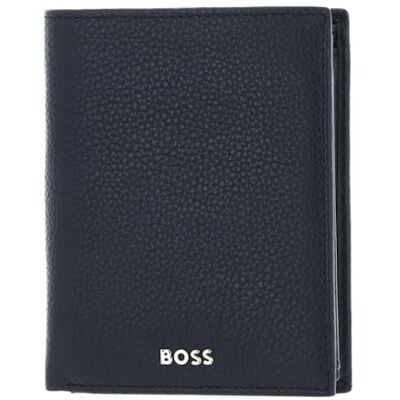 Hugo BOSS Portefeuille classique Grained Bleu marine, Bleu marine, Classique - Publicité Hugo BOSS Portefeuille classique Grained Bleu marine, Bleu marine, Classique - Publicité