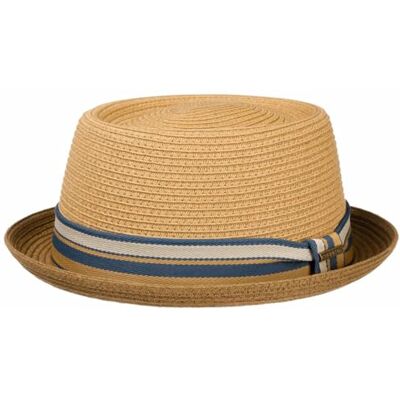 Stetson Licano Chapeau Pork Pie Protection UV 40 Unisexe Printemps Ete - Publicité Stetson Licano Chapeau Pork Pie Protection UV 40 Unisexe Printemps Ete - Publicité