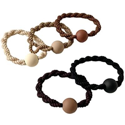 SORTZ Corde À Cheveux 5Pcs Élastique Durable Torsion Cheveux Cravates Femmes Cheveux Corde Attaché Boule Tête Queue De Cheval Corde Bande De Caoutchouc Couvre-Chef Multicolore - Publicité SORTZ Corde À Cheveux 5Pcs Élastique Durable Torsion Cheveux Cravates Femmes Cheveux Corde Attaché Boule Tête Queue De Cheval Corde Bande De Caoutchouc Couvre-Chef Multicolore - Publicité