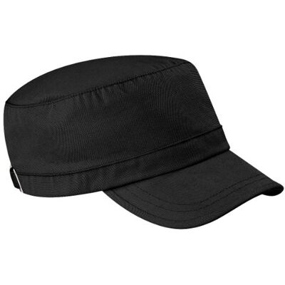 Beechfield Casquette Militaire Adulte (Taille Unique) (Noir) - Publicité Beechfield Casquette Militaire Adulte (Taille Unique) (Noir) - Publicité