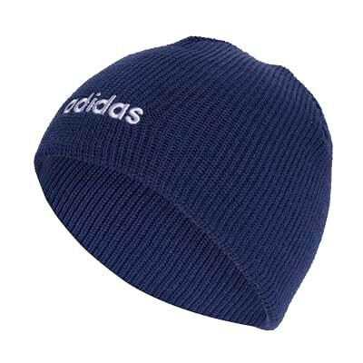 Adidas Mixte Enfant Little Kids Linear Beanie, Dark Blue, S - Publicité Adidas Mixte Enfant Little Kids Linear Beanie, Dark Blue, S - Publicité