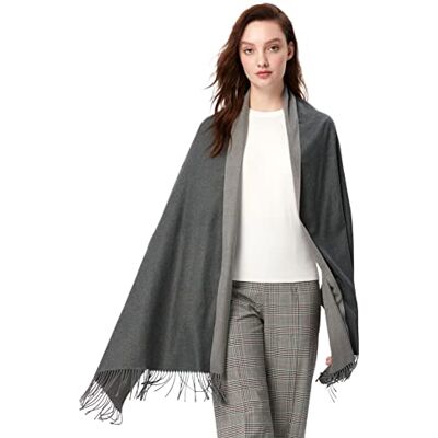maamgic Foulard Echarpe Automne Femme Homme 200 * 70CM Hiver Double Couleurs Touché Soyeux Elégant Châle Doux pour Mariage Party Soiree - Publicité maamgic Foulard Echarpe Automne Femme Homme 200 * 70CM Hiver Double Couleurs Touché Soyeux Elégant Châle Doux pour Mariage Party Soiree - Publicité