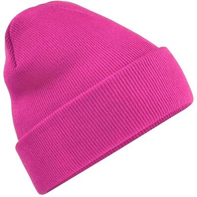 Beechfield Bonnet Adulte (Taille Unique) (Fuchsia) - Publicité Beechfield Bonnet Adulte (Taille Unique) (Fuchsia) - Publicité