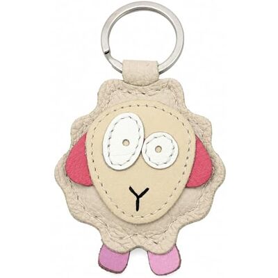 Simaru Porte-clés animal solide en cuir véritable de qualité supérieure, fabriqué en UE, parfait pour Noël, anniversaire, anniversaire de mariage, trouvez votre animal préféré, Mouton, taille unique - Publicité Simaru Porte-clés animal solide en cuir véritable de qualité supérieure, fabriqué en UE, parfait pour Noël, anniversaire, anniversaire de mariage, trouvez votre animal préféré, Mouton, taille unique - Publicité