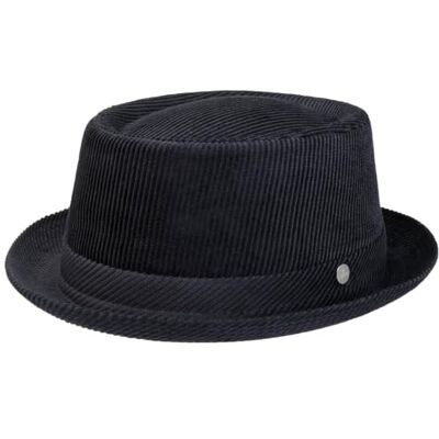 Lierys CHAPEAUSHOP Classic Pork Pie Chapeau Velours cotele Fabrique en Italie Homme Automne Hiver - Publicité Lierys CHAPEAUSHOP Classic Pork Pie Chapeau Velours cotele Fabrique en Italie Homme Automne Hiver - Publicité