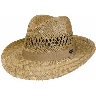 Lipodo CHAPEAUSHOP Classic Fedora Chapeau en Paille Bogart Fabrique en Italie Homme Printemps Ete - Publicité Lipodo CHAPEAUSHOP Classic Fedora Chapeau en Paille Bogart Fabrique en Italie Homme Printemps Ete - Publicité