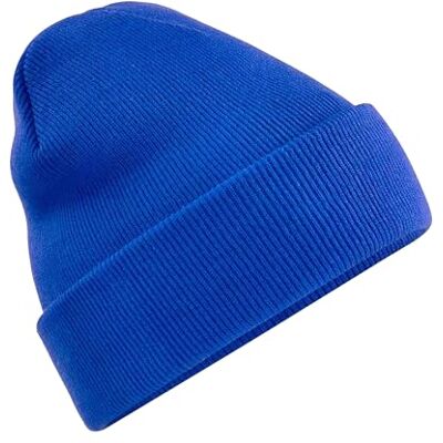 Beechfield Bonnet Adulte (Taille Unique) (Bleu Roi Vif) - Publicité Beechfield Bonnet Adulte (Taille Unique) (Bleu Roi Vif) - Publicité