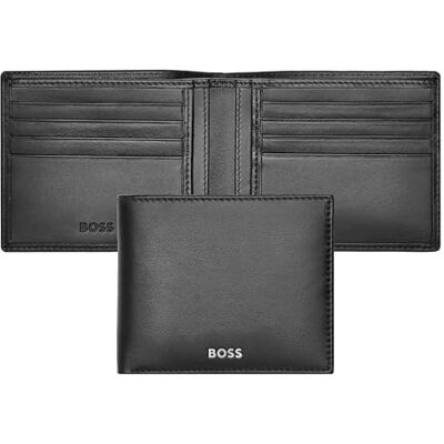 Hugo Boss Classic Smooth Card Case Black - Publicité Hugo Boss Classic Smooth Card Case Black - Publicité