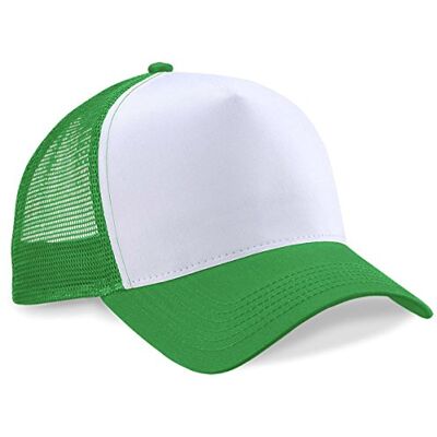 Beechfield Casquette snapback unisex Trucker, Vert, Taille unique - Publicité Beechfield Casquette snapback unisex Trucker, Vert, Taille unique - Publicité