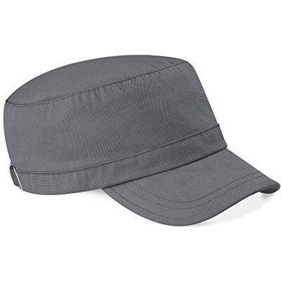 Beechfield Casquette militaire unisexe Casquette, graphite, Taille unique - Publicité Beechfield Casquette militaire unisexe Casquette, graphite, Taille unique - Publicité