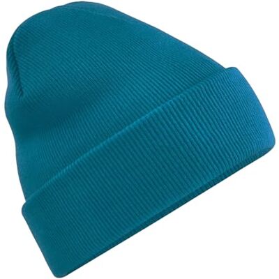 Beechfield Bonnet tricoté Unisexe (Taille Unique) (Bleu Sarcelle) - Publicité Beechfield Bonnet tricoté Unisexe (Taille Unique) (Bleu Sarcelle) - Publicité